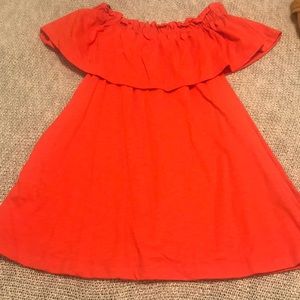 Off the shoulder dress